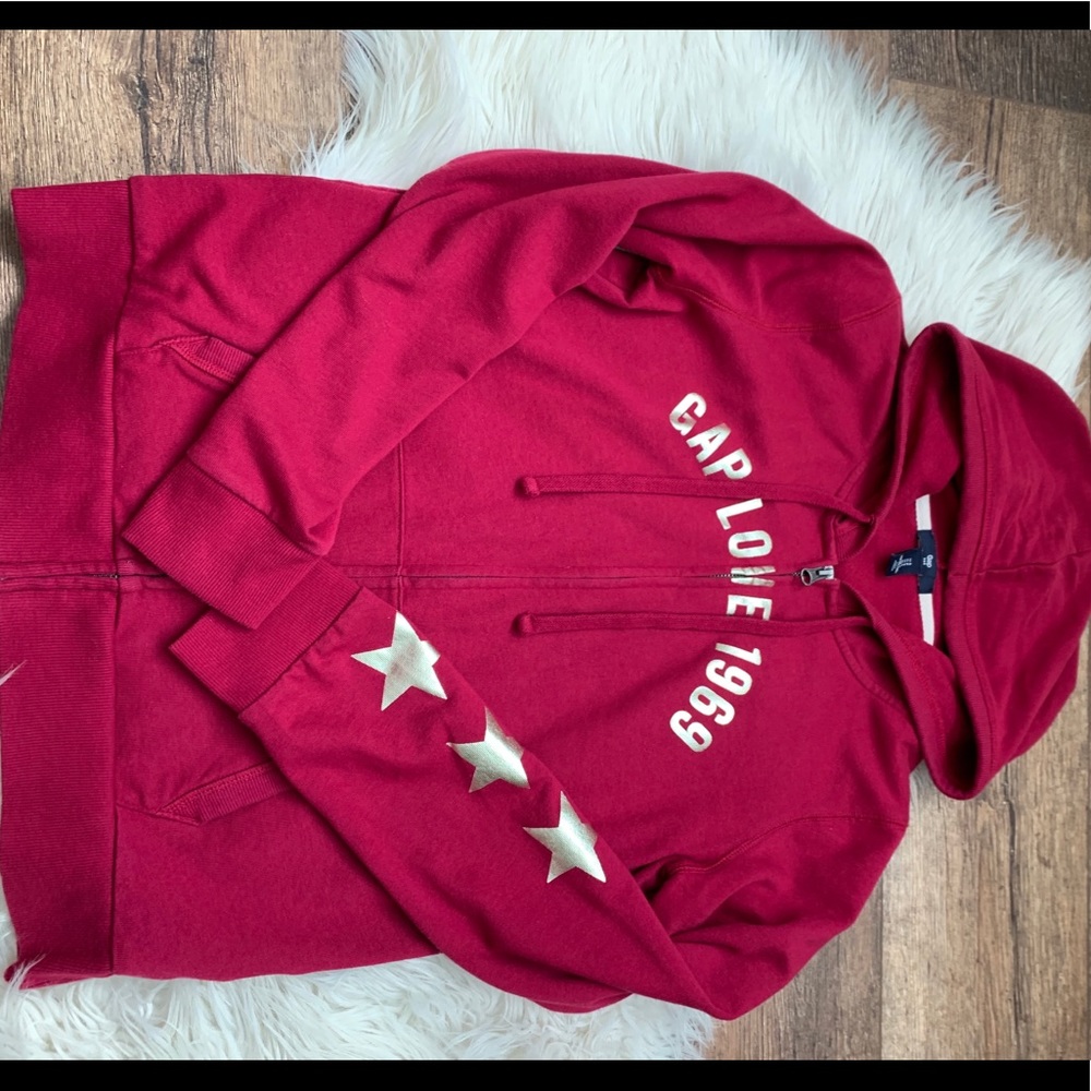 Gap🌟💖Zip-up Hoodie - Picture 8 of 8